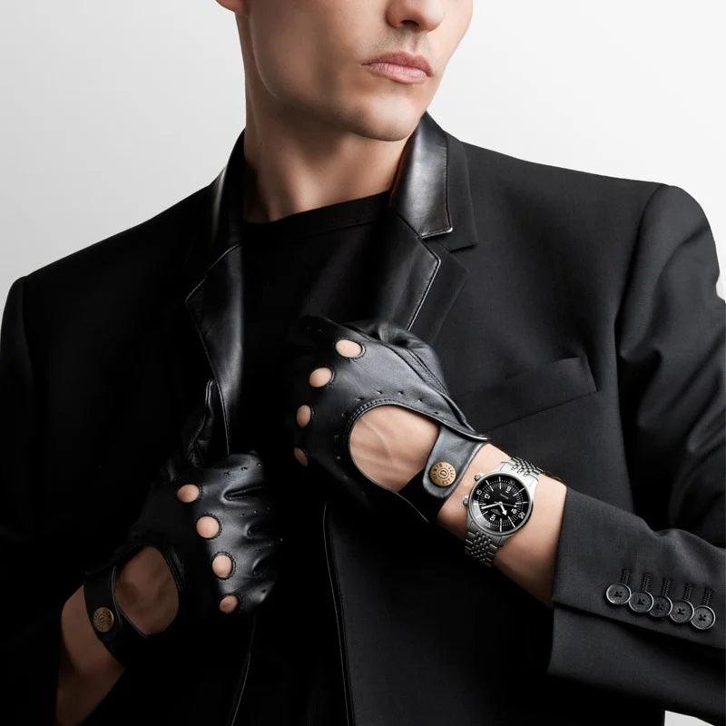 Longines orologio Legend Diver 39mm nero automatico acciaio L3.764.4.50.6