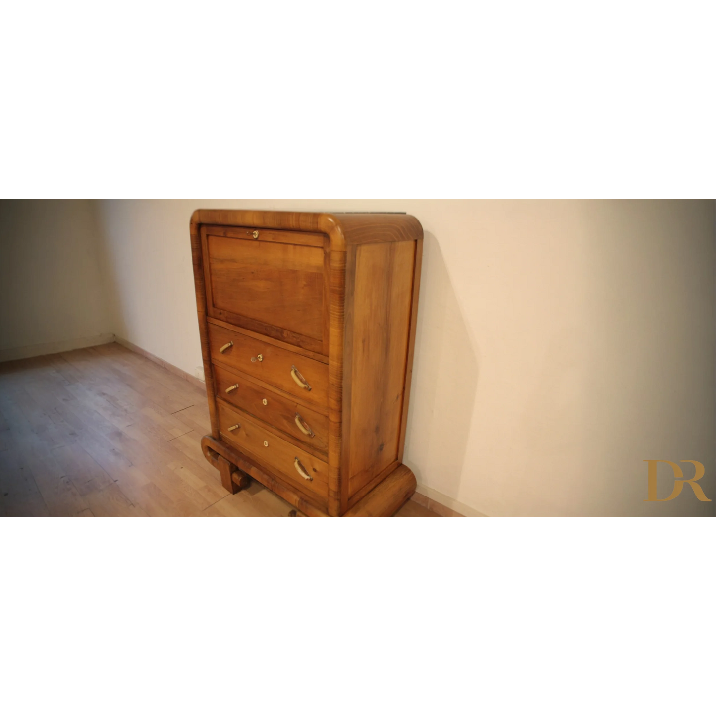 Secretaire in noce Art Deco anni 50 mid century modern Italia