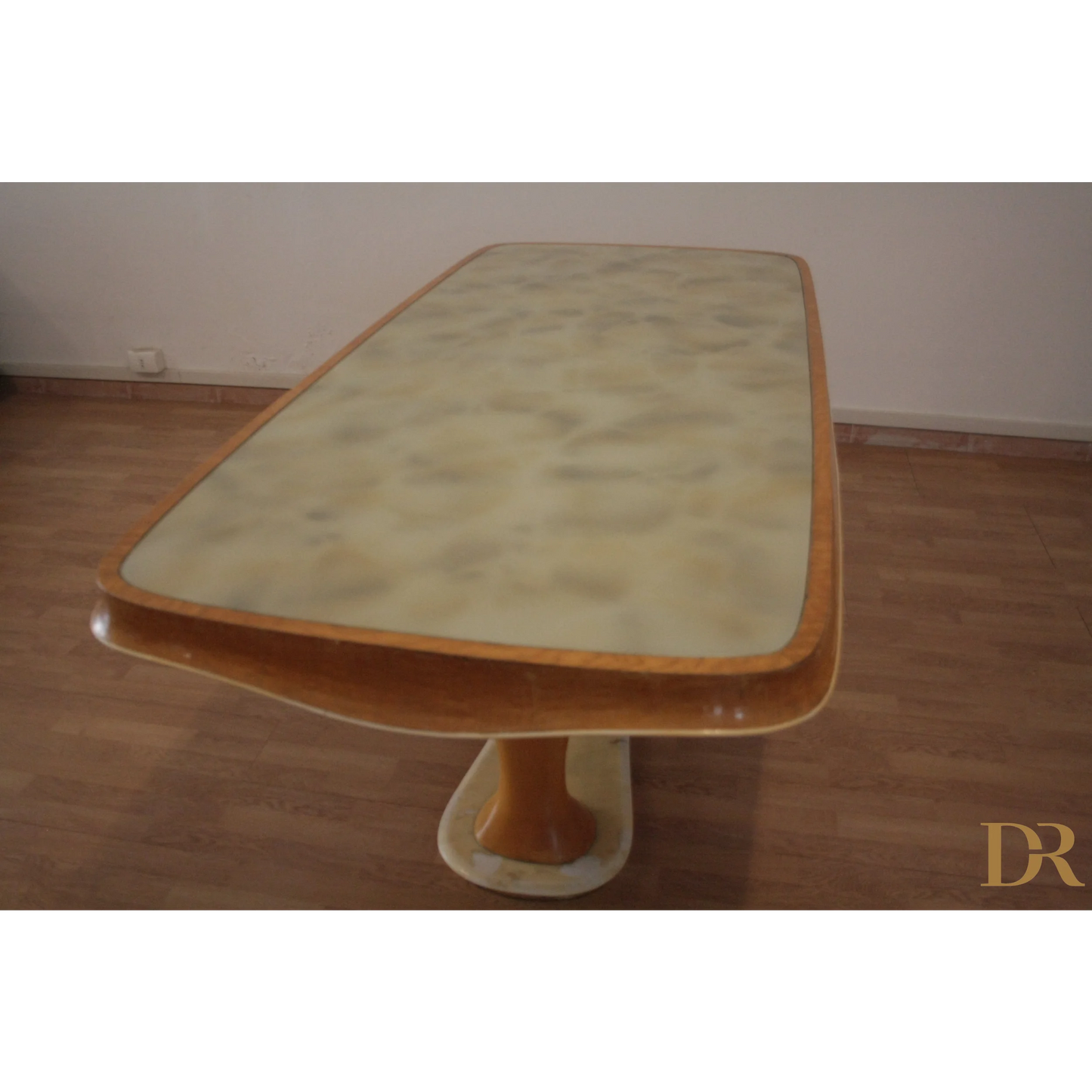 Tavolo da pranzo Mid-Century Moderno di Vittorio Dassi, anni 50, Dario Raia Antiquariato
