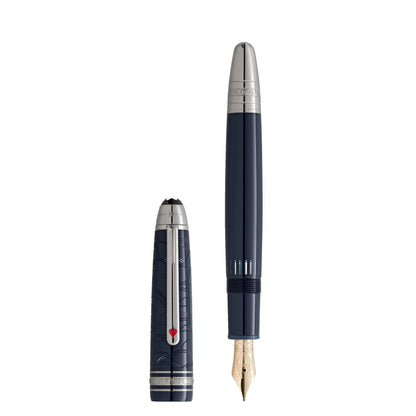 Montblanc LeGrand Meisterstück Around the World in 80 Days 钢笔，M 尖 132875