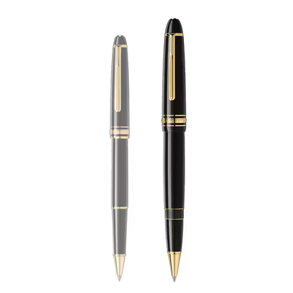 Montblanc Meisterstuck 镀金 LeGrand 滚珠笔 132454