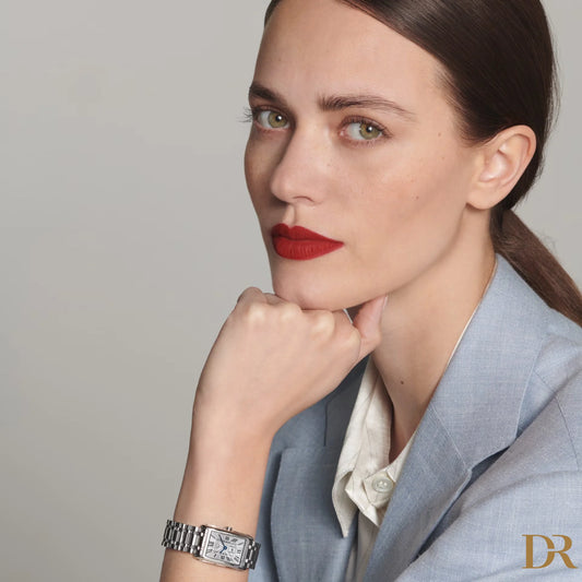 Longines orologio DolceVita 20,80x32mm argento acciaio quarzo L5.255.4.71.6