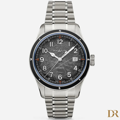 Montblanc orologio Montblanc 1858 Automatic Date 0 Oxygen The 8000 41mm grigio automatico acciaio 130984