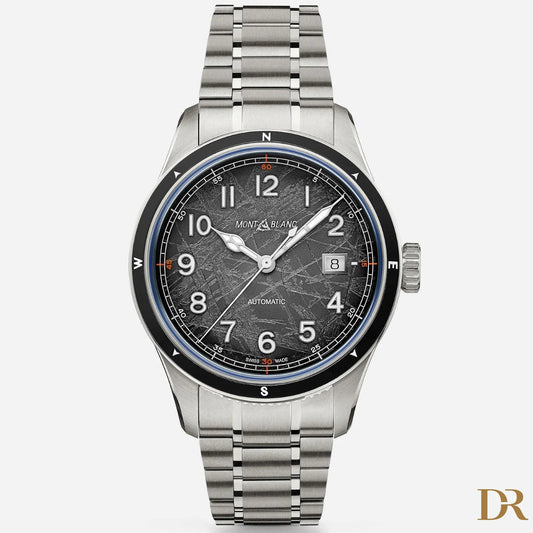 Montblanc orologio Montblanc 1858 Automatic Date 0 Oxygen The 8000 41mm grigio automatico acciaio 130984