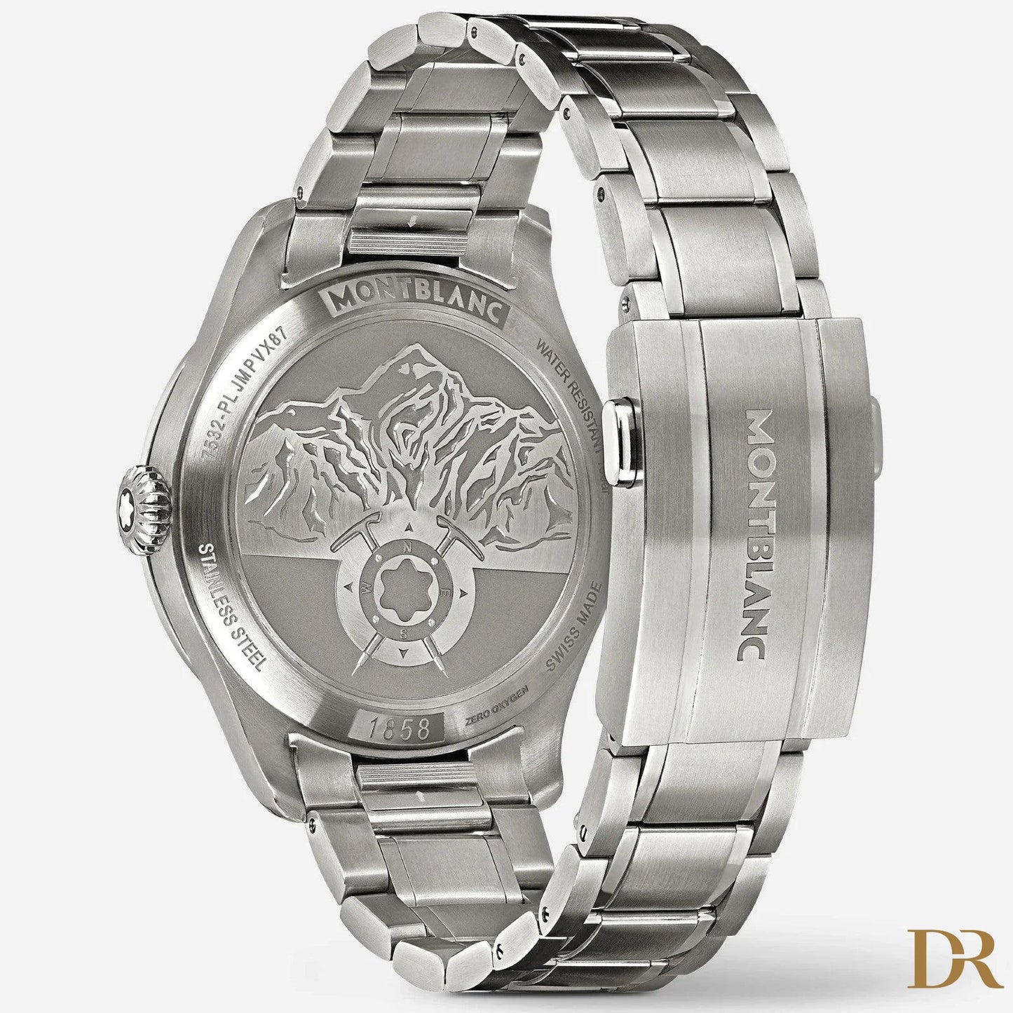 Montblanc orologio Montblanc 1858 Automatic Date 0 Oxygen The 8000 41mm grigio automatico acciaio 130984