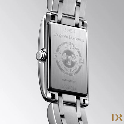 Longines orologio DolceVita 20,80x32mm argento acciaio quarzo L5.255.4.71.6