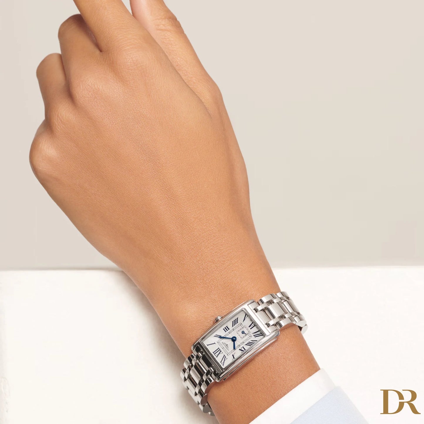 Longines orologio DolceVita 20,80x32mm argento acciaio quarzo L5.255.4.71.6