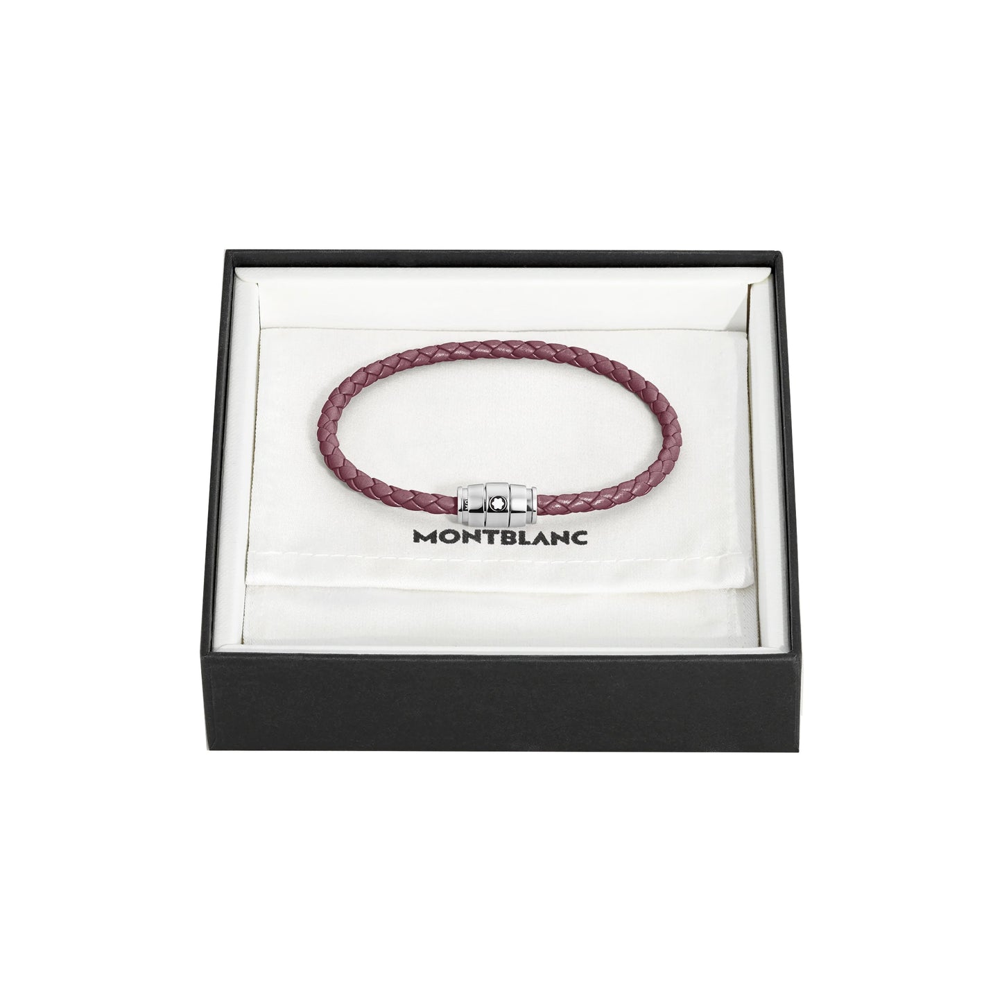 Montblanc Meisterstück Cassis 三环钢皮手链 L码 13431368