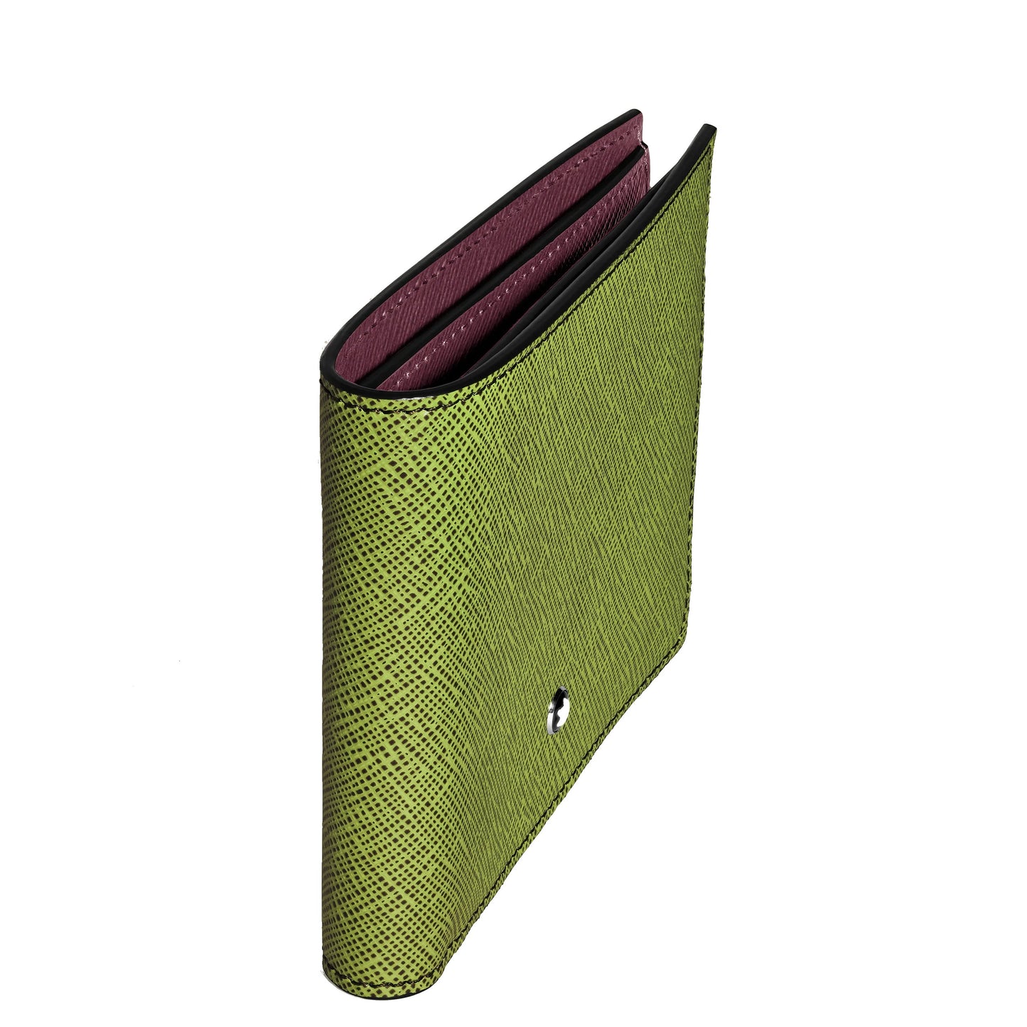 Montblanc Sartorial 8-Compartment Wallet Lime/Cassis 199356