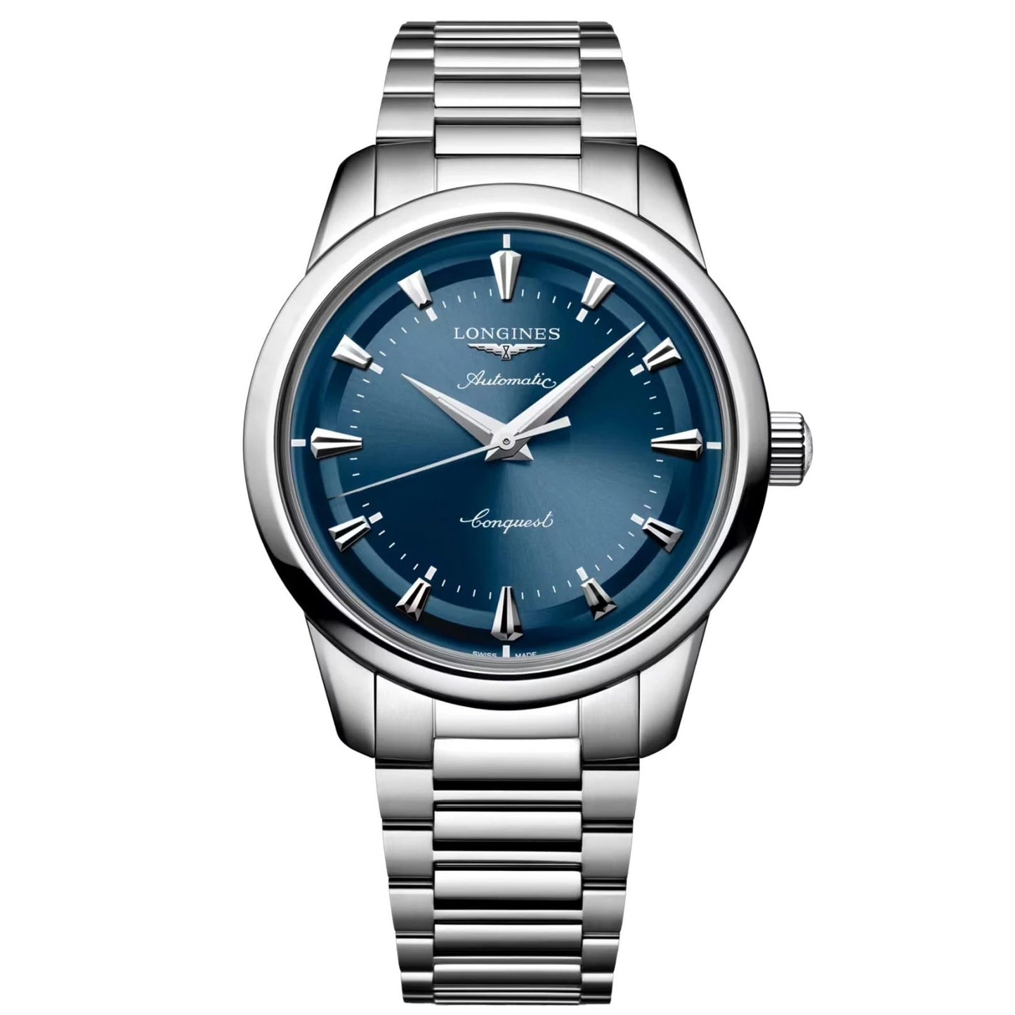 浪琴表 Heritage 40毫米蓝钢自动腕表 L1.650.4.92.6