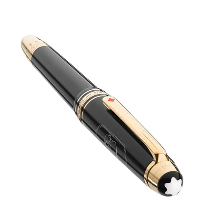 Montblanc penna stilografica Meisterstück Around The World in 80 days anthracite punta M 128472
