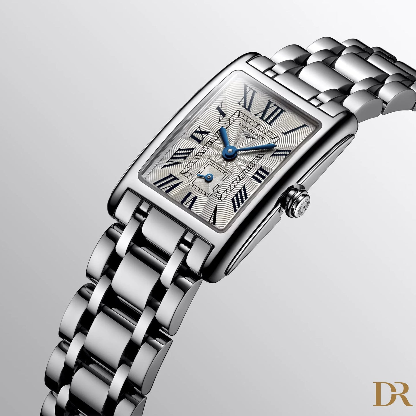 Longines orologio DolceVita 20,80x32mm argento acciaio quarzo L5.255.4.71.6