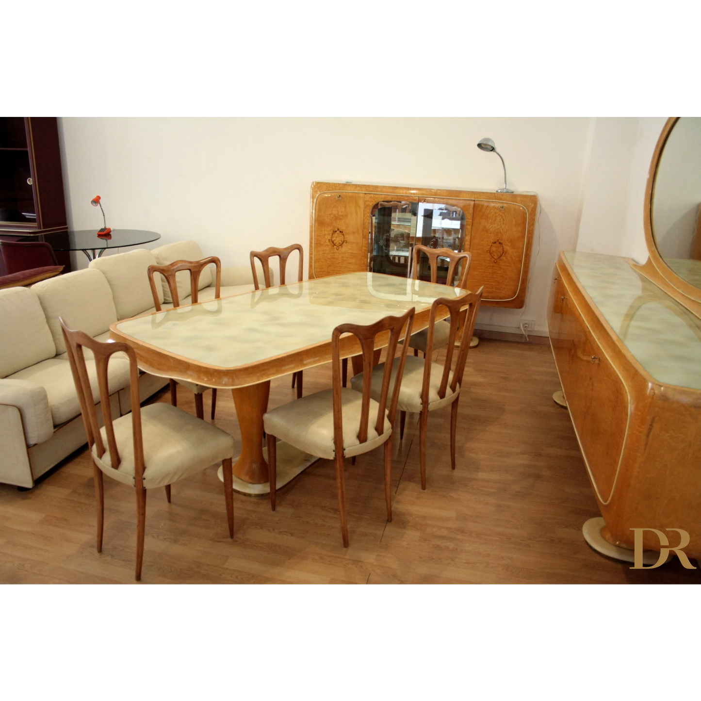 Altro Art Deco camera da pranzo Mid-Century Moderna di Vittorio Dassi, dario raia antiquariato