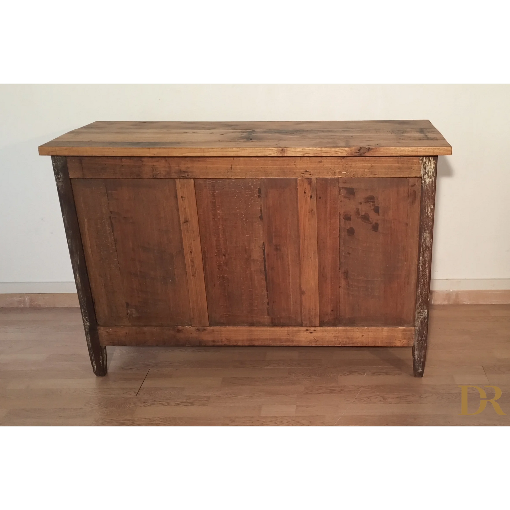 Credenza bassa in pino rustica, Sud Italia, Fine XIX° Secolo