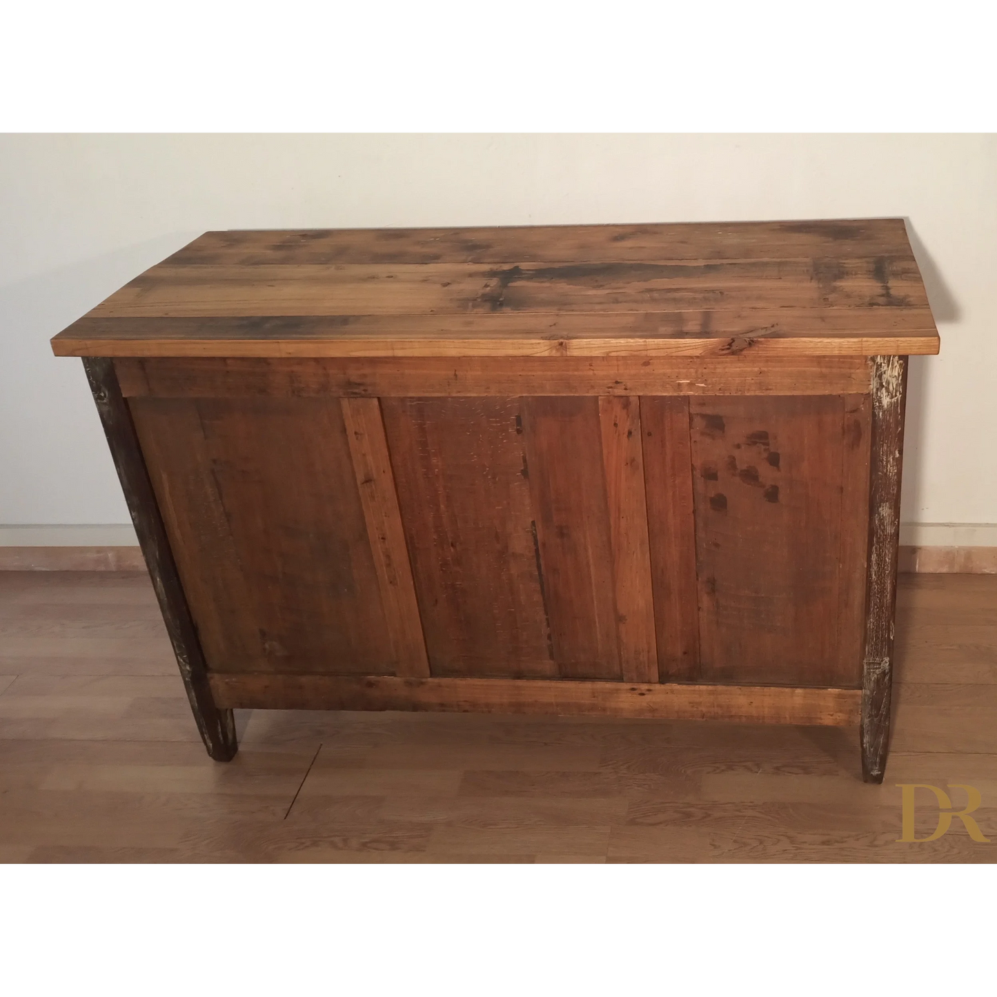 Credenza bassa in pino rustica, Sud Italia, Fine XIX° Secolo