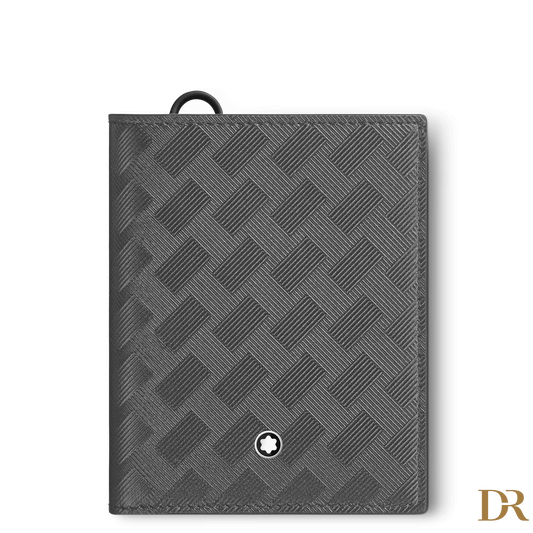 Montblanc portafoglio compatto 6 scomparti Montblanc Extreme 3.0 grigio 130256