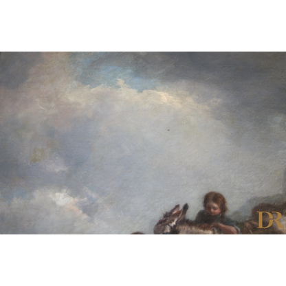 Portafoglio catena a teschio d’argento con occhi e denti neri, firmata da Joseph Paul Pettitt