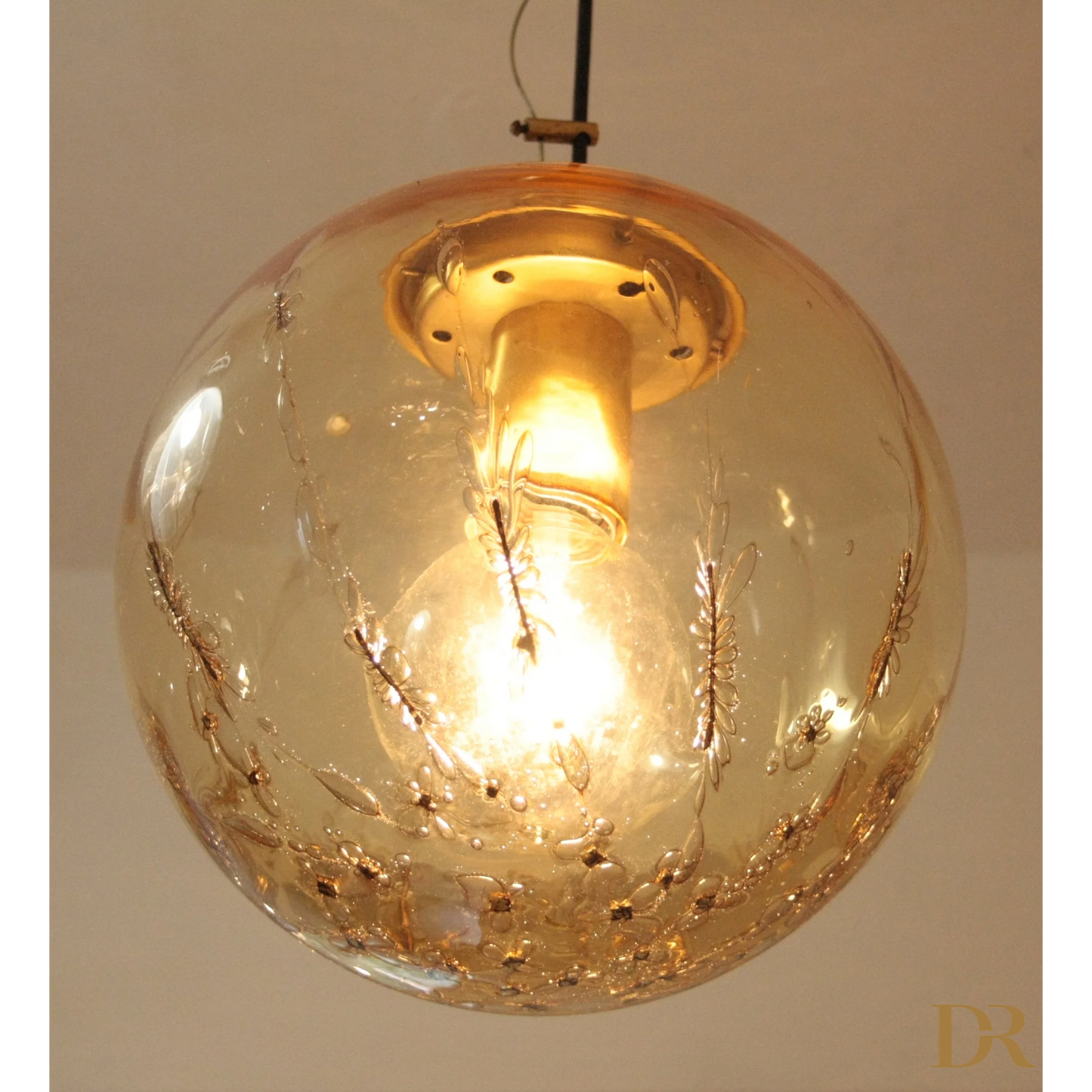 Lampadario a sospensione di La Murrina in vetro soffiato, design italiano per la casa