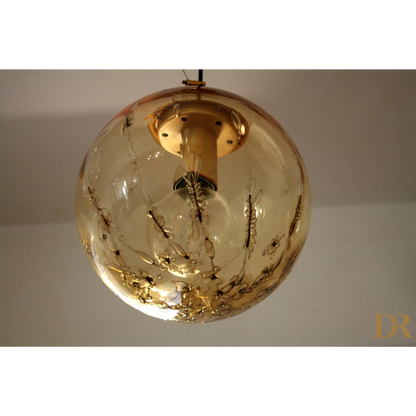 Lampadario a sospensione di La Murrina con vetro soffiato e design italiano per casa