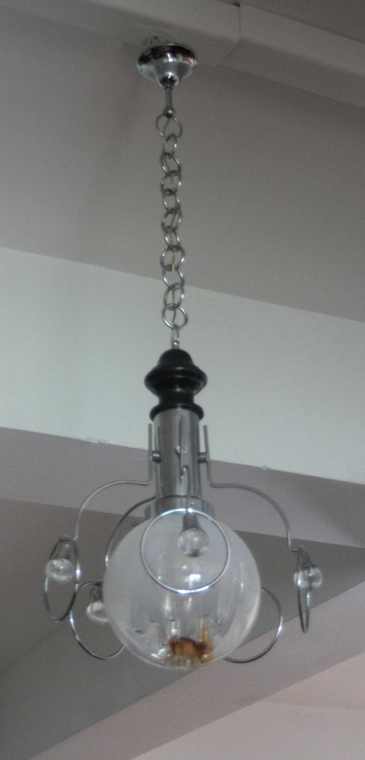 Lampadario vintage Mazzega anni 70 Italia - Lampadari
