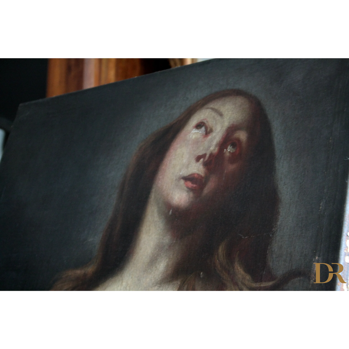 Maddalena penitente, circolo Andrea Vaccaro, fine '600, olio su tela