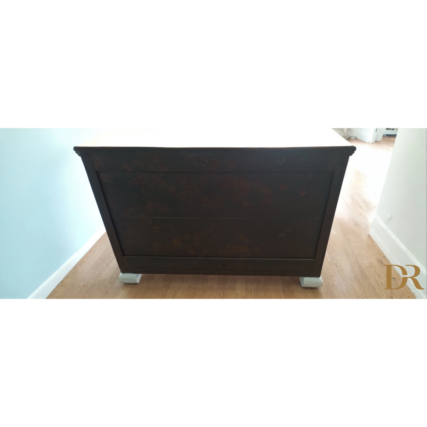 Madia Credenza Dispensa Design Provenzale Shabby Chic Vintage con piedi in metallo