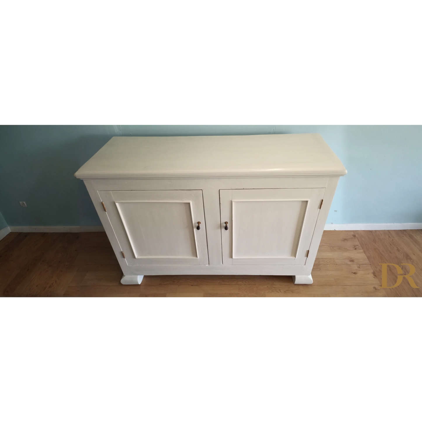 Madia Credenza Dispensa Design Provenzale Shabby Chic Vintage Indust bianco avorio