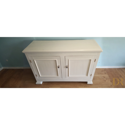 Madia Credenza Dispensa Design Provenzale Shabby Chic Vintage Indust bianco avorio