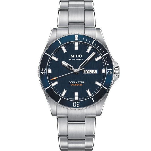 Mido orologio Ocean Star Caliber 80 automatico solo tempo M026.430.11.041.00
