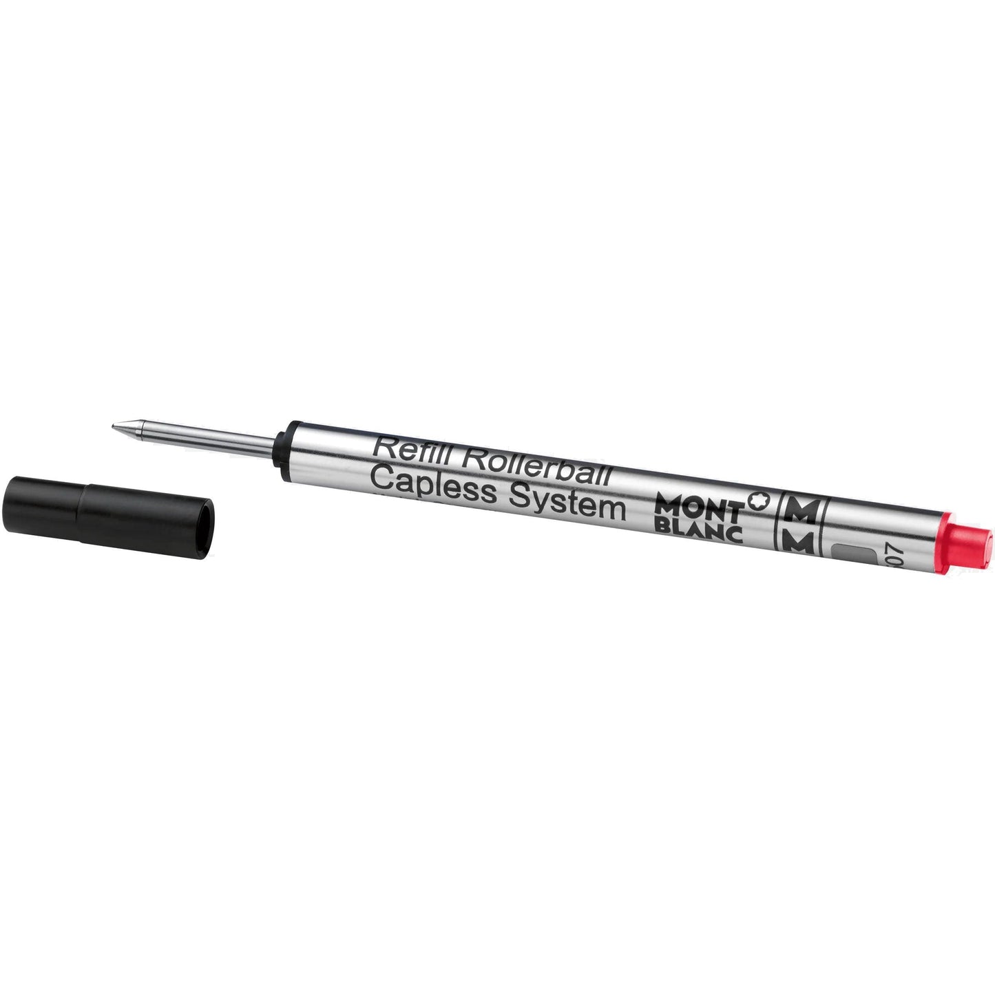Montblanc 1 支中号红色无帽滚珠笔替芯 Modena，M 尖 124518
