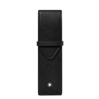 Montblanc astuccio per 2 strumenti da scrittura Montblanc Sartorial nero 130751