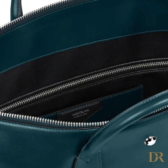 Montblanc borsa 24/7 Soft blu legion 198736