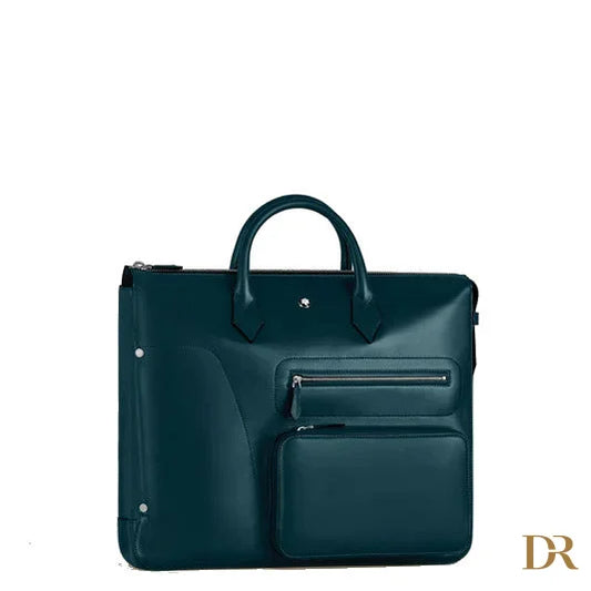 Montblanc borsa 24/7 Soft blu legion 198736