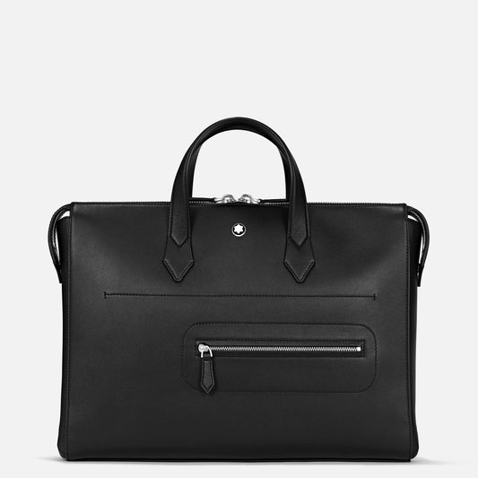 Montblanc borsa porta documenti sottile Meisterstück Selection Soft nero 130043
