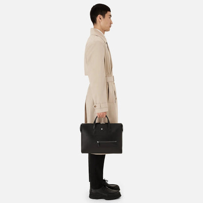 Montblanc borsa porta documenti sottile Meisterstück Selection Soft nero 130043
