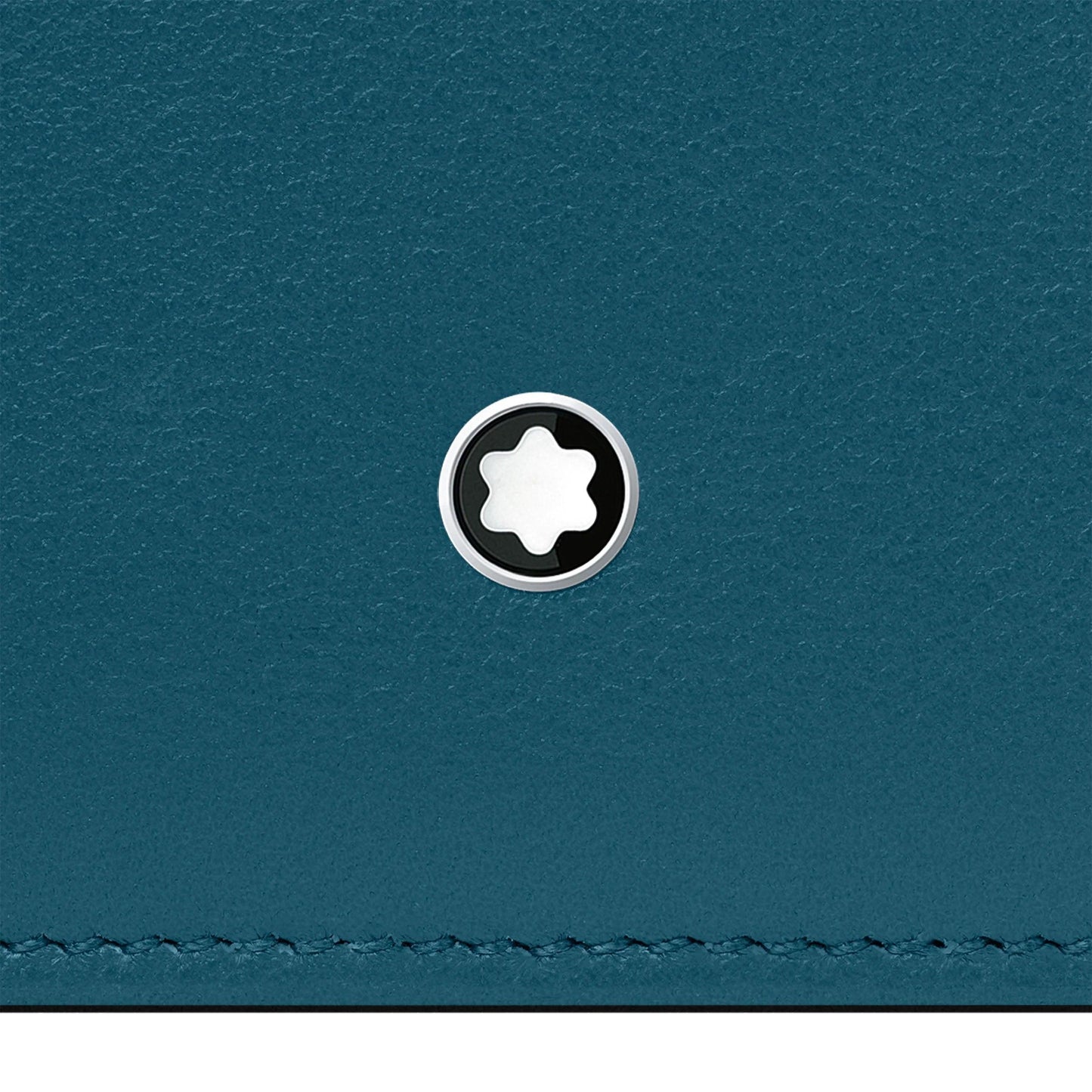 Montblanc custodia porta passaporto Meisterstück Selection Soft ottanio 131263