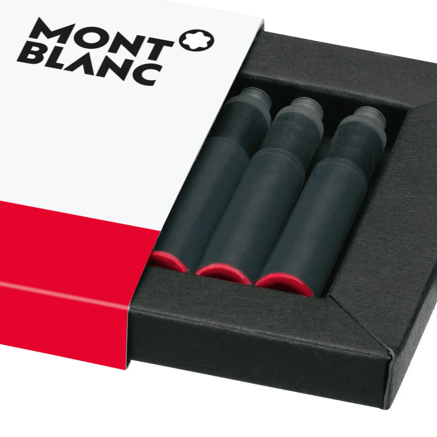 Montblanc 8支装红色 Modena 墨水墨盒 128205