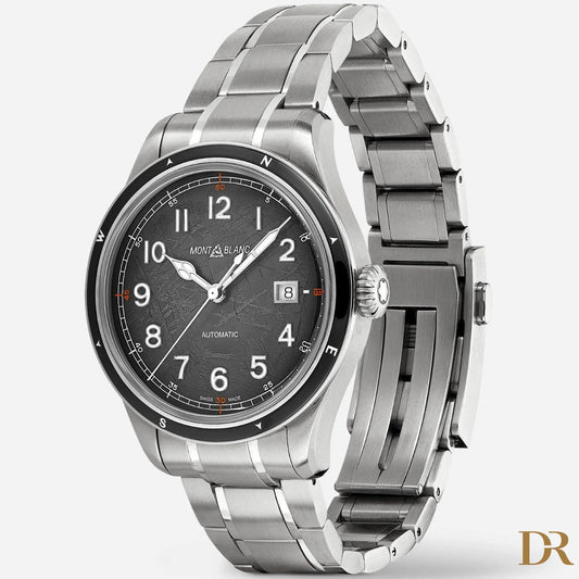 Montblanc orologio Montblanc 1858 Automatic Date 0 Oxygen The 8000 41mm grigio automatico acciaio 130984