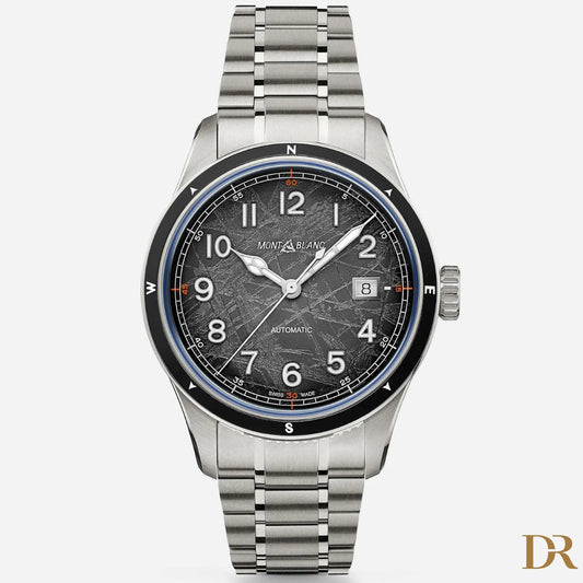 Montblanc orologio Montblanc 1858 Automatic Date 0 Oxygen The 8000 41mm grigio automatico acciaio 130984