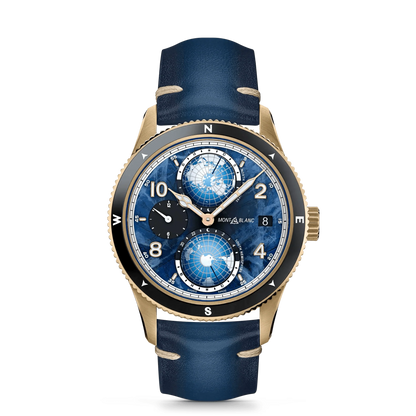 Montblanc orologio 1858 Geosphere 0 Oxygen Limited Edition 1786 pezzi 129415