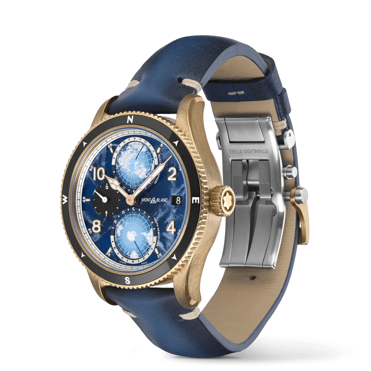 Montblanc orologio 1858 Geosphere 0 Oxygen Limited Edition 1786 pezzi 129415