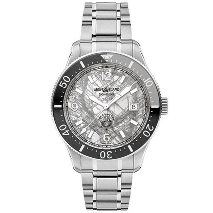 Montblanc orologio  1858 Iced Sea Automatic Date 41mm grigio automatico acciaio 130793