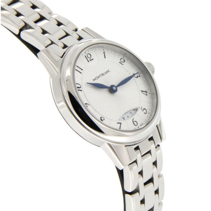 Montblanc orologio Bohème Date Lady 27mm argento quarzo acciaio 111207