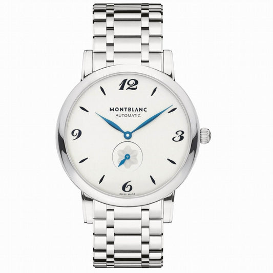 Montblanc orologio Star Classique 39mm argento automatico acciaio 110589