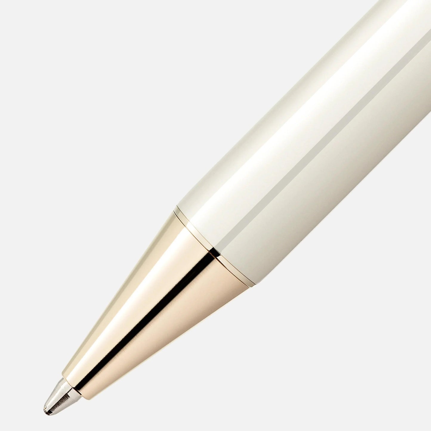 Montblanc penna a sfera Montblanc Heritage Rouge et Noir “Baby” Edizione Speciale color avorio 128123