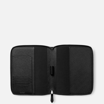 Montblanc portablocco A5 con cerniera Montblanc Sartorial nero 130839
