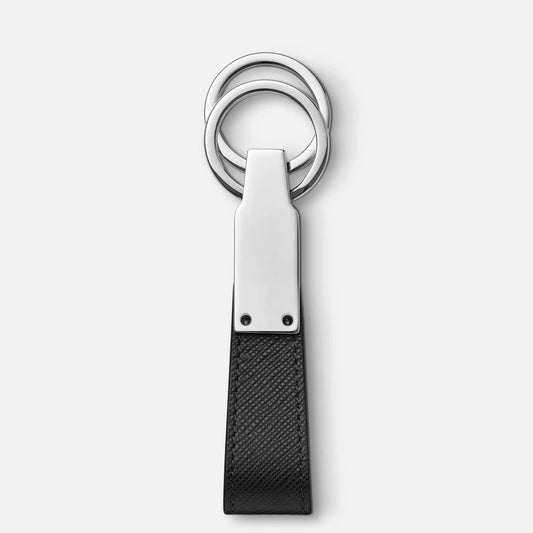 Montblanc portachiavi con passante Montblanc Sartorial nero 130747