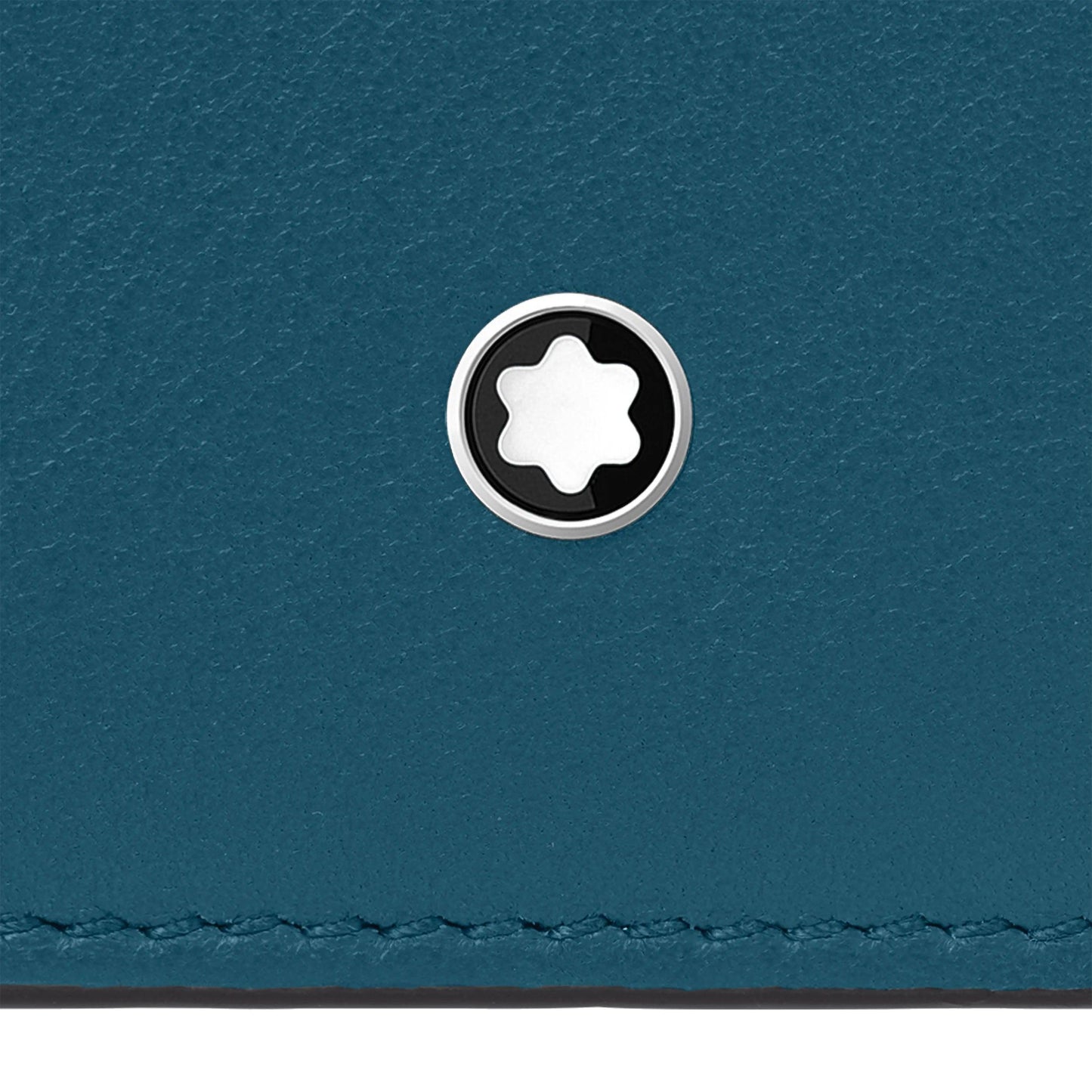 Montblanc portafoglio 6 scomparti Meisterstück Selection Soft ottanio 131242