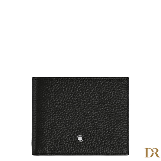 Montblanc portafoglio 6cc nero 220198