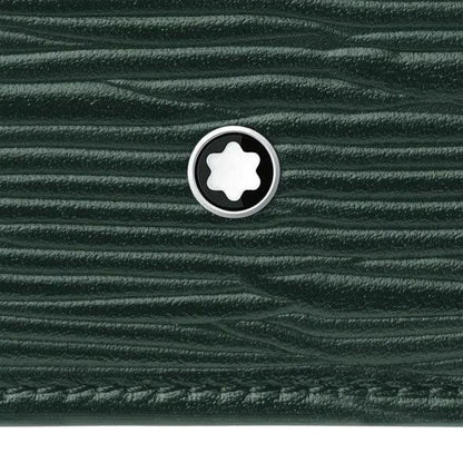 Montblanc portafoglio 8 scomparti Meisterstück 4810 verde 130936